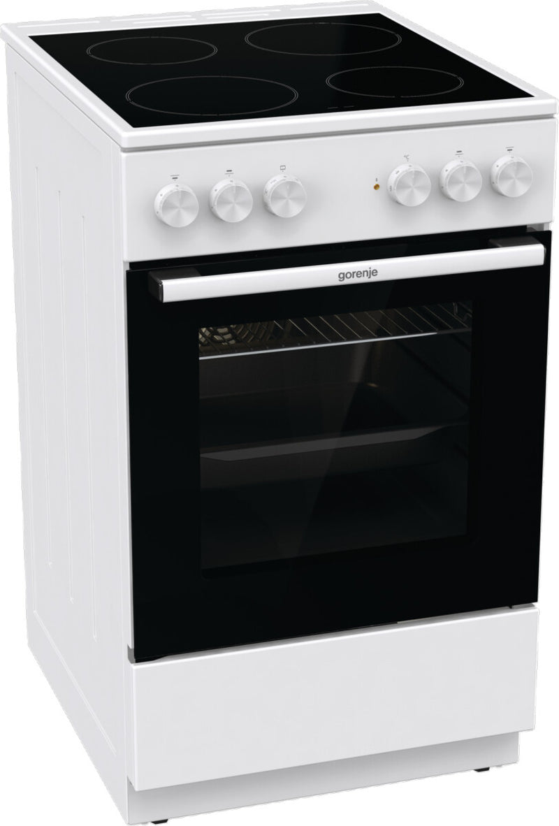 Gorenje GEC5A41WG Fritstående komfur Elektrisk Keramisk Hvid