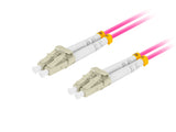 Lanberg FO-LULU-MD41-0010-VT InfiniBand og fiberoptisk kabel 1 m LC Violet