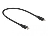 DeLOCK 86636 Lightning kabel 0,5 m Sort