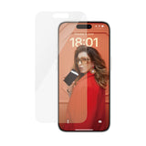 PanzerGlass ® Skærmbeskyttelse iPhone 15 Pro | Classic Fit