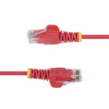 StarTech.com N6PAT200CMRDS netværkskabel Rød 2 m Cat6 U/UTP (UTP)