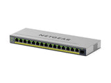 NETGEAR GS116EP Administreret L2/L3 Gigabit Ethernet (10/100/1000) Strøm over Ethernet (PoE) Grå
