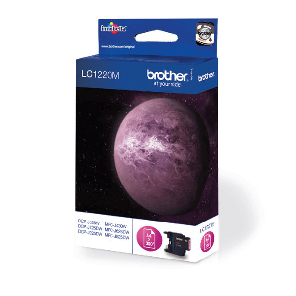 Brother LC1220M blækpatron 1 stk Original Magenta