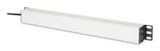Digitus DN-95437 strømforsyningsenhed (PDU) 9 AC stikkontakt(er) 1U Sort, Sølv