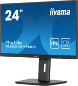 iiyama ProLite XUB2497HSN-B2 computerskærm 60,5 cm (23.8") 1920 x 1080 pixel Fuld HD LED Sort