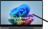 Samsung Galaxy Book5 360 NP754QHA-KA2DE laptop Intel Core Ultra 5 228V Hybrid (2-i-1) 39,6 cm (15.6") Berøringsskærm Fuld HD 32 GB LPDDR5x-SDRAM 512 GB SSD Wi-Fi 7 (802.11be) Windows 11 Pro Grå QWERTZ Tysk