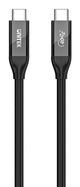 UNITEK C14100ABK01-2M USB-kabel USB4 Gen 2x2 USB C 40 Gbit/sek. 240 W Sort
