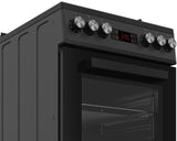 Beko FSM51330DAOT Fritstående komfur Elektrisk Gaskomfur Anthracit