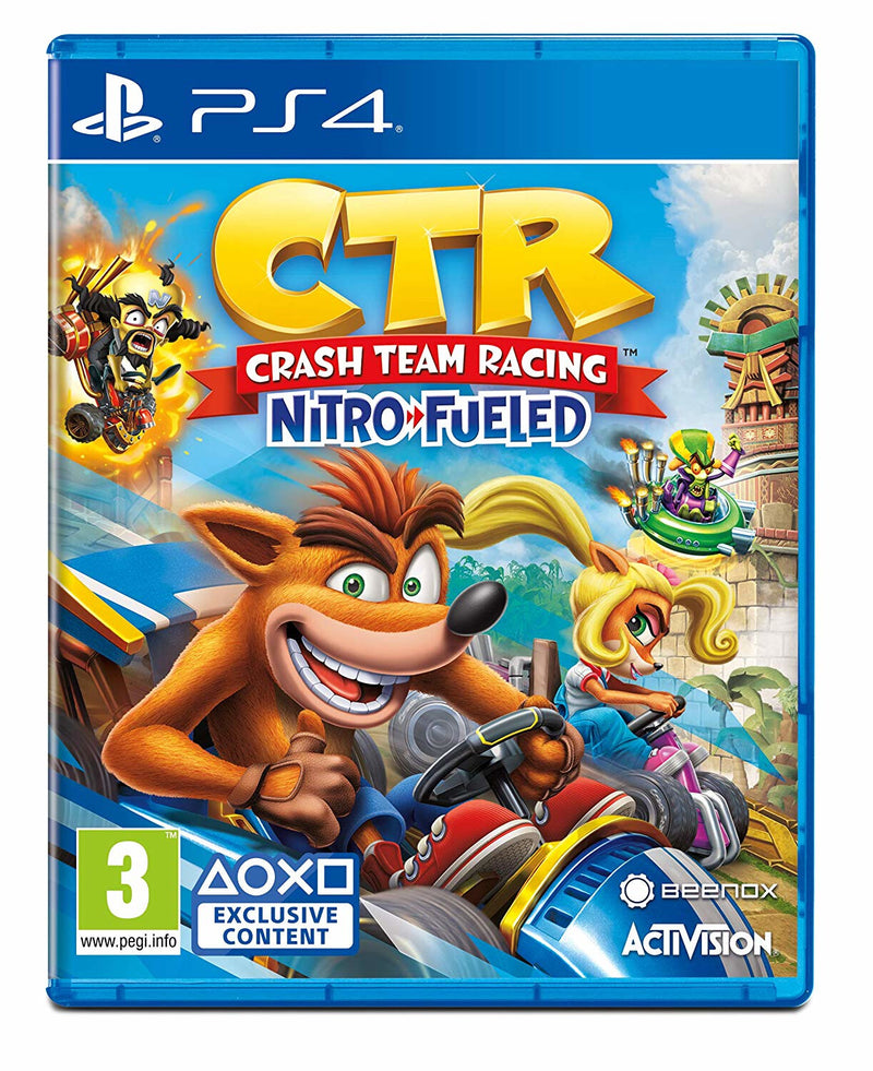 Activision Crash Team Racing Nitro-Fueled, PS4 Standard Italiensk PlayStation 4