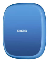 SanDisk SDSSDE62C-2T00-G25 ekstern solid state driver 2 TB USB Type-C 3.2 Gen 2 (3.1 Gen 2) Blå