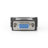 Nedis CCGB32902BK kabel kønsskifter DVI-D VGA Sort