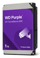 Western Digital Purple harddisk 1 TB 5400 rpm 64 MB 3.5" Serial ATA III