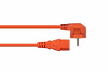 Kabelmeister SK0130-O030 el-ledning Orange 3 m Strømstik type E+F IEC C13
