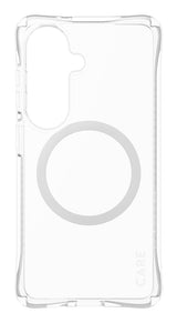 PanzerGlass CARE™ by ® Samba Case Transparant m. Hvid Qi Samsung Galaxy S26