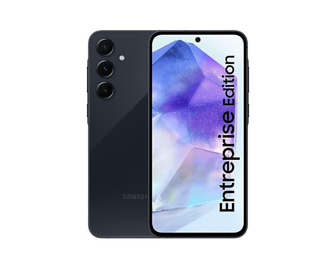 Samsung Galaxy A55 5G Enterprise Edition 16,8 cm (6.6") Dual SIM Android 14 USB Type-C 8 GB 128 GB 5000 mAh Marineblå
