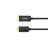UNITEK V1608A videokabel adapter 1,8 m DisplayPort HDMI Grå