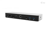i-tec TB4INTGDUAL4KDOCPD dockingstation Ledningsført Thunderbolt 4 Sort