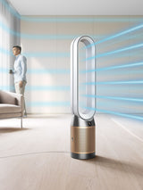Dyson Purifier Cool PC2 De-NOx 61,5 dB 40 W Guld, Hvid