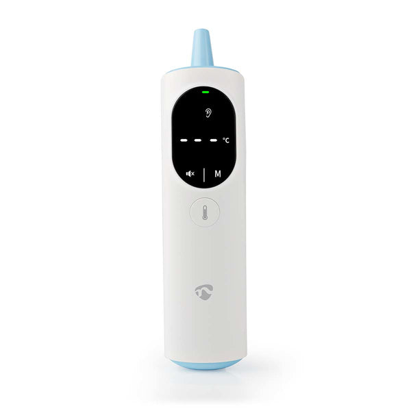 Nedis BTHTIR10WT digital kropstermometer Termometer med fjernregistrering Hvid Øre, Pande Sensor