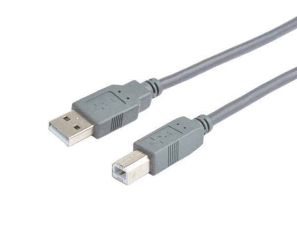 Prokord USB-0044 USB-kabel USB 2.0 5 m USB A USB B Grå