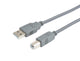 Prokord USB-0044 USB-kabel USB 2.0 5 m USB A USB B Grå