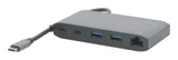 Mobilis 020027 dockingstation Ledningsført USB 3.2 Gen 1 (3.1 Gen 1) Type-C Grå