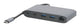 Mobilis 020027 dockingstation Ledningsført USB 3.2 Gen 1 (3.1 Gen 1) Type-C Grå