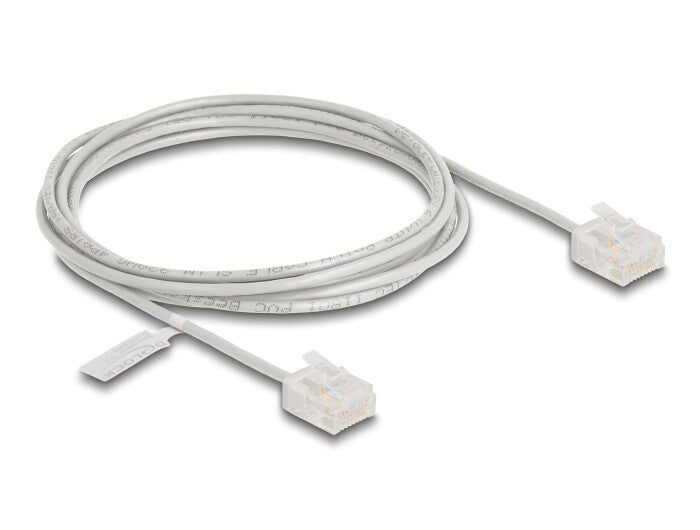 DeLOCK 80759 netværkskabel Grå 2 m Cat6 U/UTP (UTP)