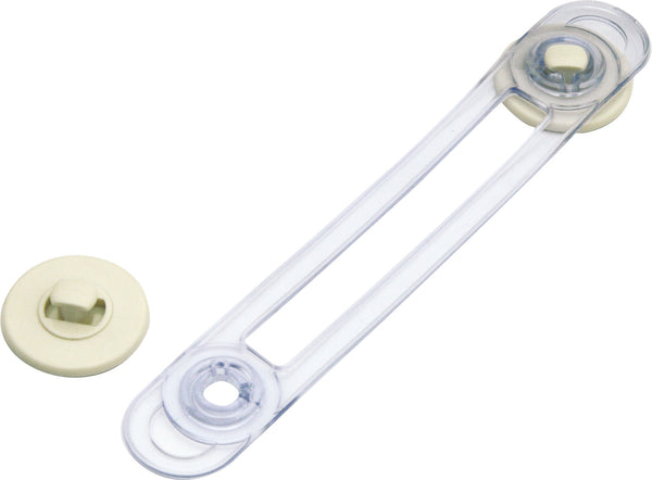 Olympia 98352 lås- & skabskrog Transparent, Hvid Plast, Silikone 1 stk