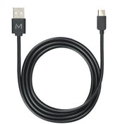 Mobilis 001278 USB-kabel 1 m USB A USB C Sort