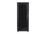 Lanberg FF01-6832-12B stativ 32U Fritstående reol Sort