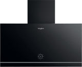 Whirlpool WHVA 62F LM K Vægmonteret Sort 485 m³/t