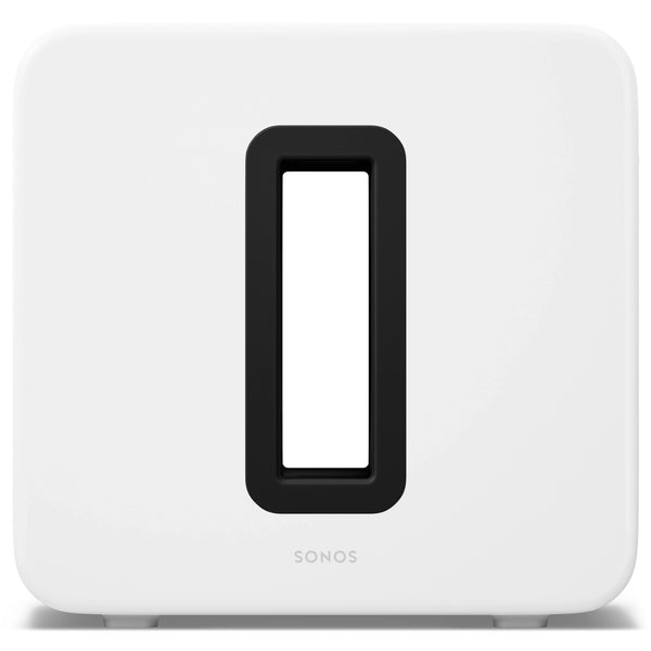 Sonos Sub 4 Sort, Hvid Aktiv subwoofer