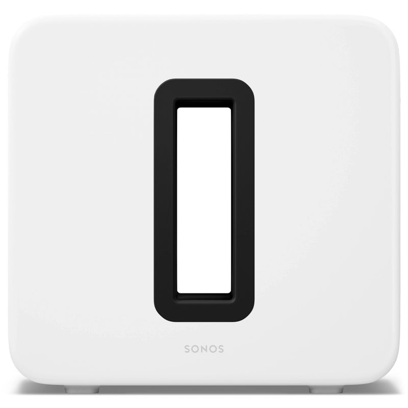 Sonos Sub 4 Sort, Hvid Aktiv subwoofer