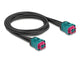 DeLOCK 90342 koaxial kabel 1 m 4x HDMTD Z Sort