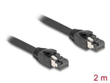 DeLOCK 80234 netværkskabel Sort 2 m Cat8.1 S/FTP (S-STP)