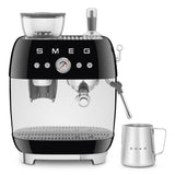 Smeg 50's Style Espressomaskine EGF03BLEU Sort