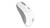 ENDORFY GEM Plus Wireless Onyx White mus Spil Ambidextrous RF Wireless + USB Type-C Optisk 26000 dpi