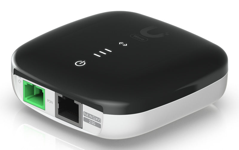 Ubiquiti WaveFiber ONU netværksomformer til medie 2488 Mbit/s 1490 nm Sort, Hvid