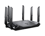 MSI RadiX AX6600 WiFi 6 Tri-Band trådløs router Gigabit Ethernet Tri-band (2,4 GHz / 5 GHz / 5 GHz) Sort
