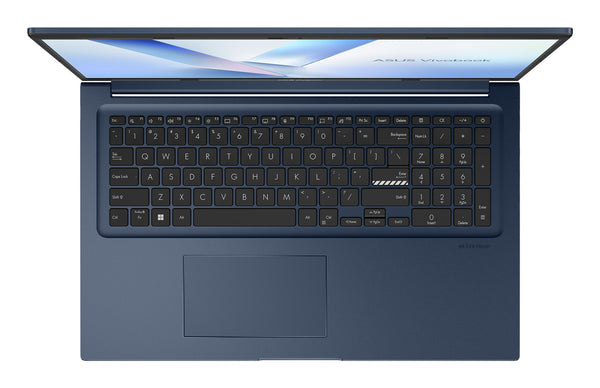ASUS Vivobook 17 X1704VA-ISCAU1214W Intel Core 3 100U Laptop 43,9 cm (17.3") Fuld HD 16 GB DDR5-SDRAM 512 GB SSD Wi-Fi 6 (802.11ax) Windows 11 Home Blå
