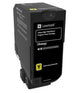 Lexmark 74C2HY0 tonerpatron 1 stk Original Gul