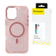 Wozinsky 5907769369896 mobiltelefon etui 17 cm (6.7") Cover Transparent, Lyserød