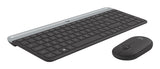 Logitech 920-009190 tastatur Mus inkluderet Universel RF trådløst AZERTY Fransk Grafit