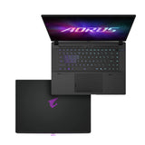 GIGABYTE AORUS MASTER 16 8XJJ4DEE64SP laptop AMD Ryzen™ 9 8940HX 40,6 cm (16") WQXGA 32 GB DDR5-SDRAM 1 TB SSD NVIDIA GeForce RTX 5070 Ti Laptop GPU Wi-Fi 7 (802.11be) Windows 11 Pro Tysk Sort