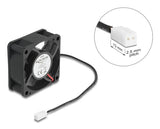 DeLOCK 67289 Computerkølesystem Computerkabinet Ventilator 6 cm Sort 1 stk