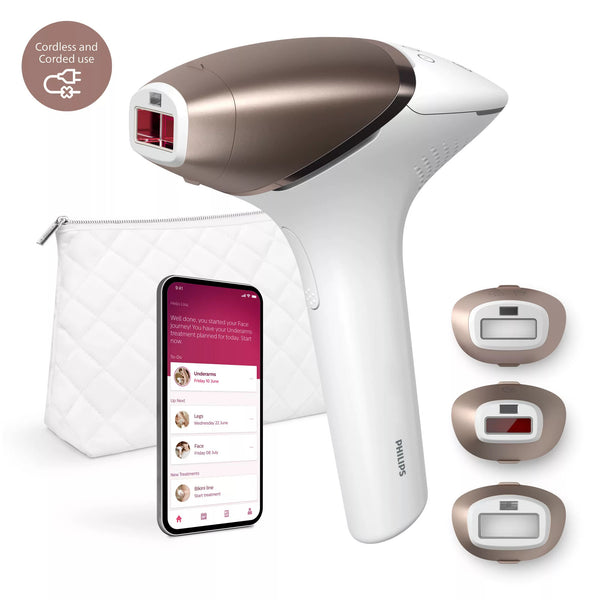 Philips Lumea IPL 9000 Series BRI955/00 IPL-hårfjerningsenhed med SenseIQ