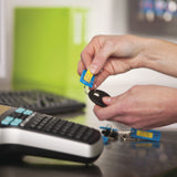 DYMO LabelManager 420P Højtydende Genopladelig Bærbar Labelmaskine Sæt | ABC-tastatur med 4 ruller D1-labels & bæretaske
