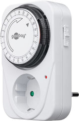 Goobay 51276 elektronisk tæller Hvid Daglig timer