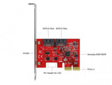 DeLOCK 90406 interface-kort/adapter Intern SATA